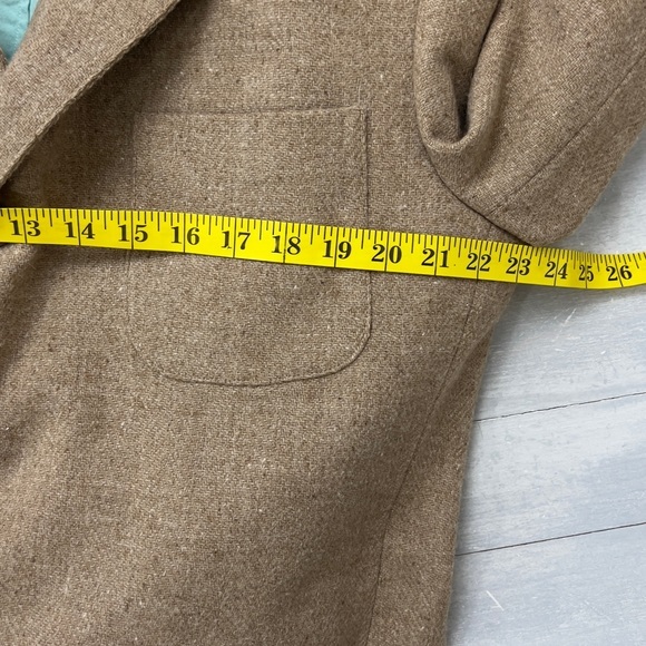 Vintage J.CREW Sports Coat Wool Alpaca Blend Made in USA - Picture 8 of 16